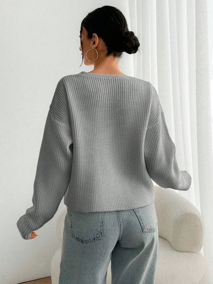 Cardigan SHEIN, gri