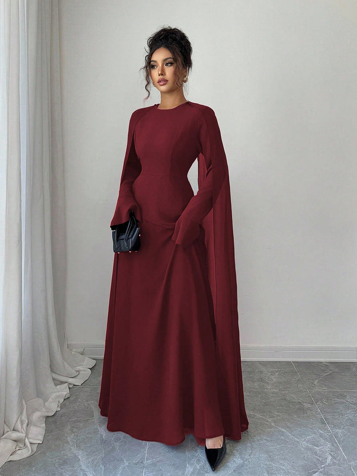 Rochie maxi SHEIN, vișiniu