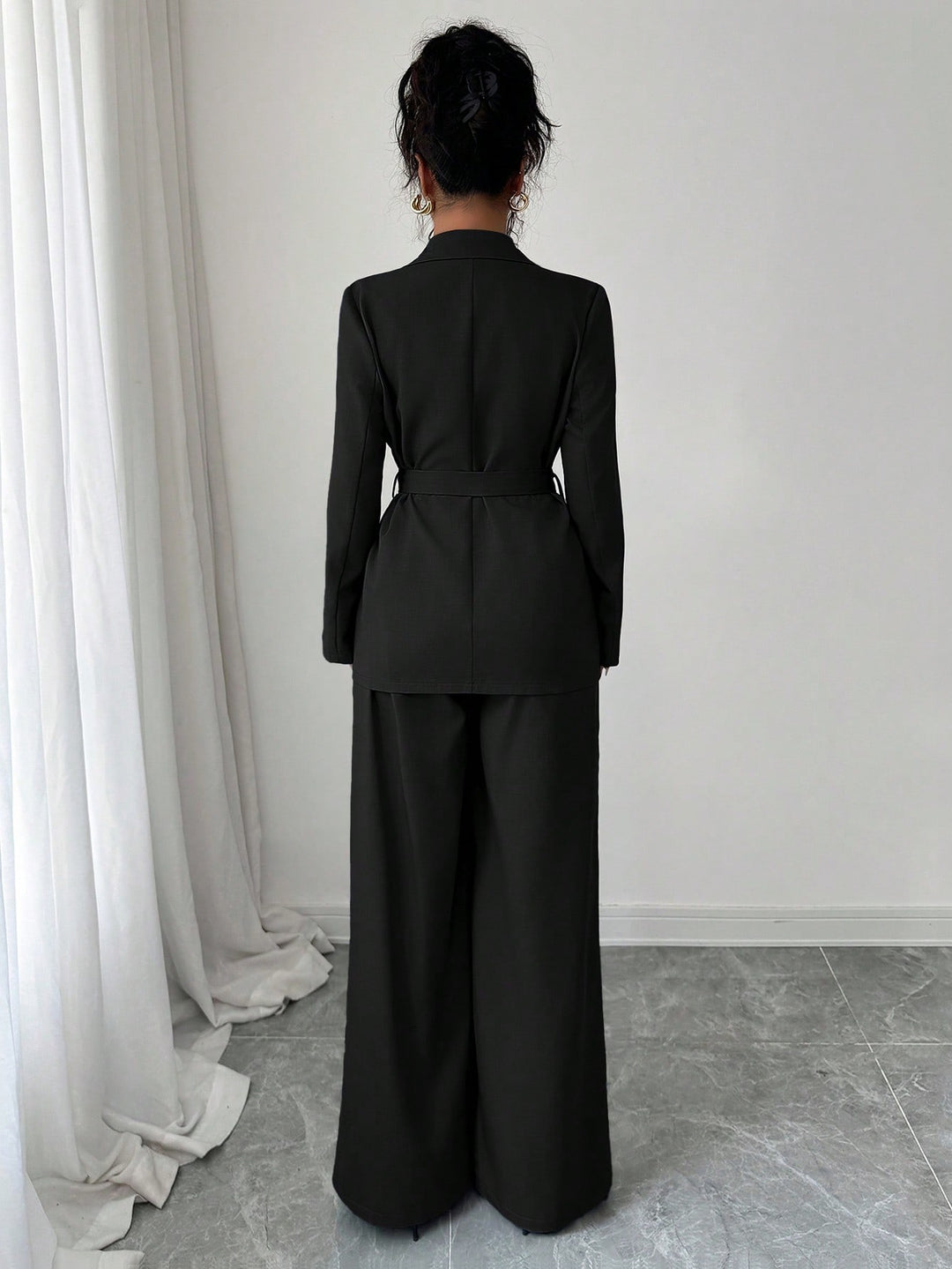 Costum SHEIN, negru