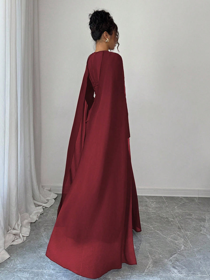 Rochie maxi SHEIN, vișiniu