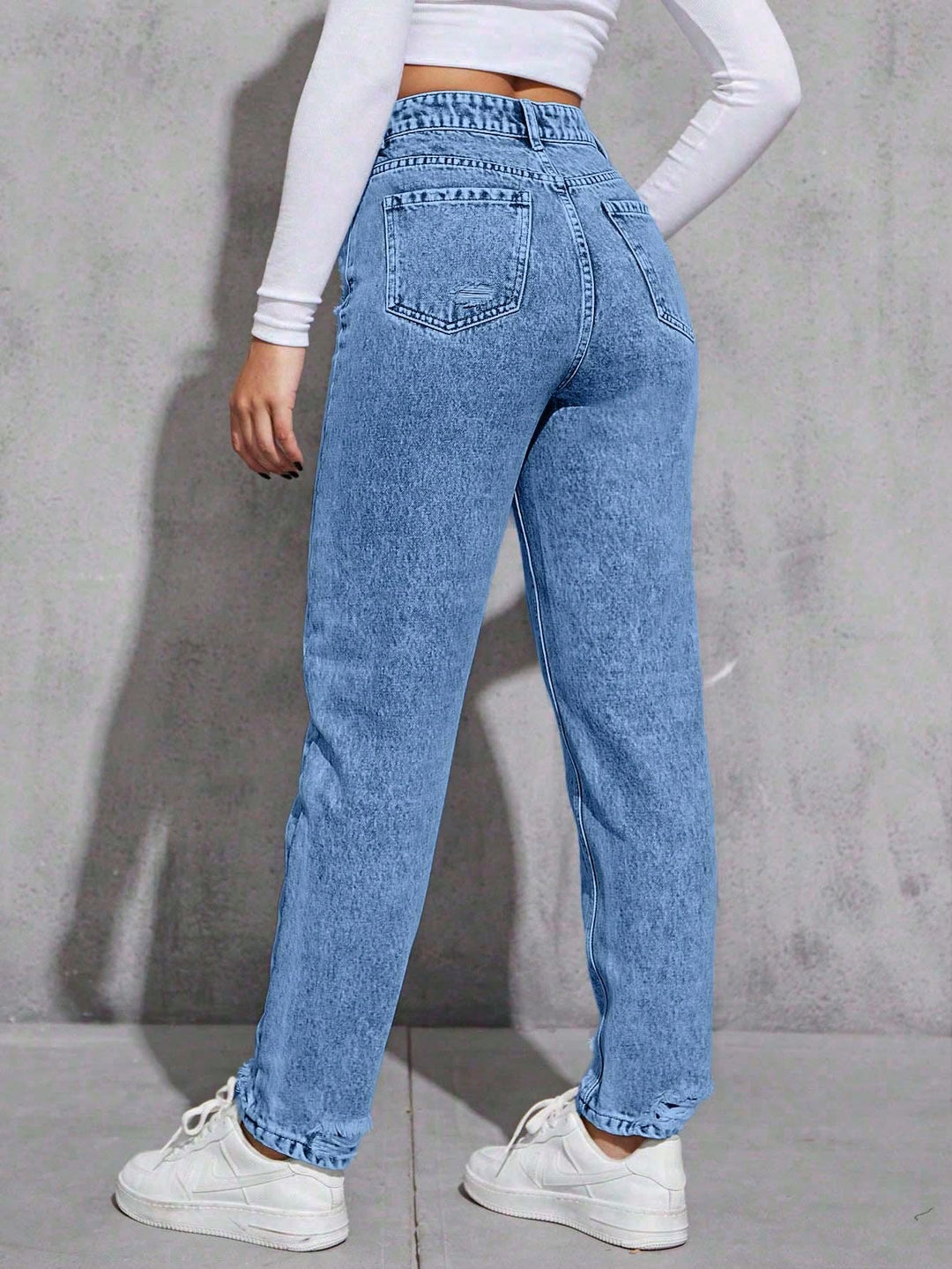 Jeans SHEIN, albastru