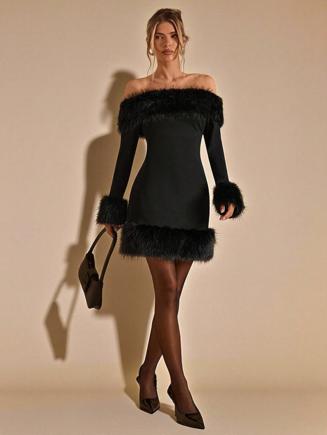 Rochie mini SHEIN, negru