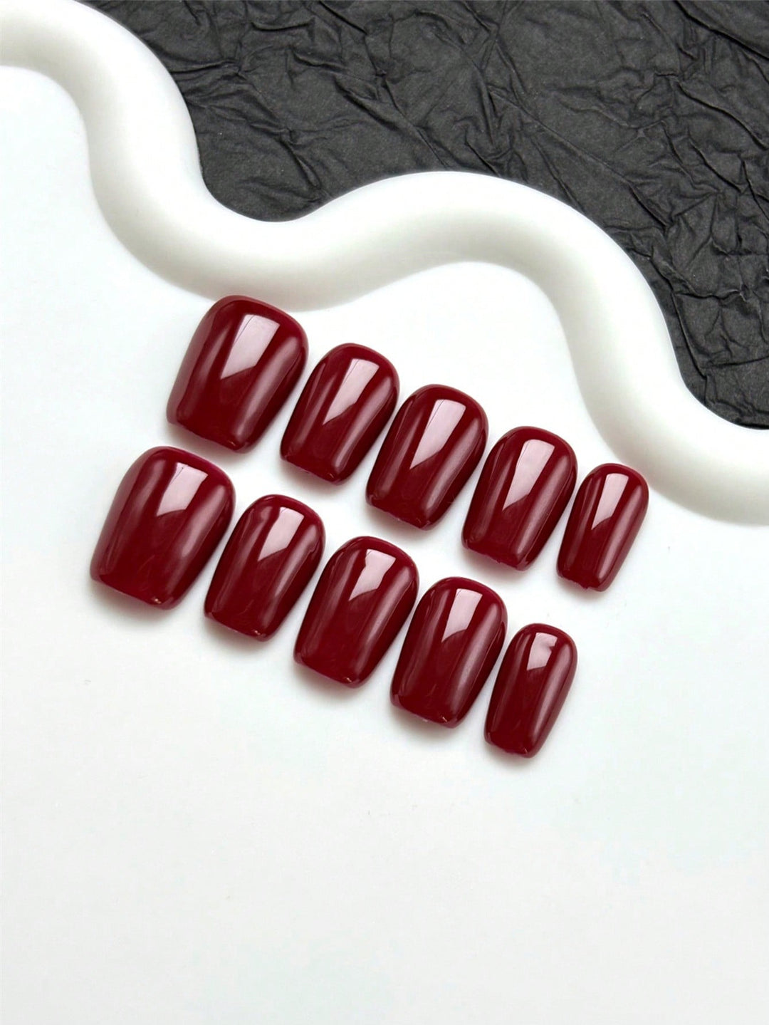Unghii false adezive SHEIN, mix culori