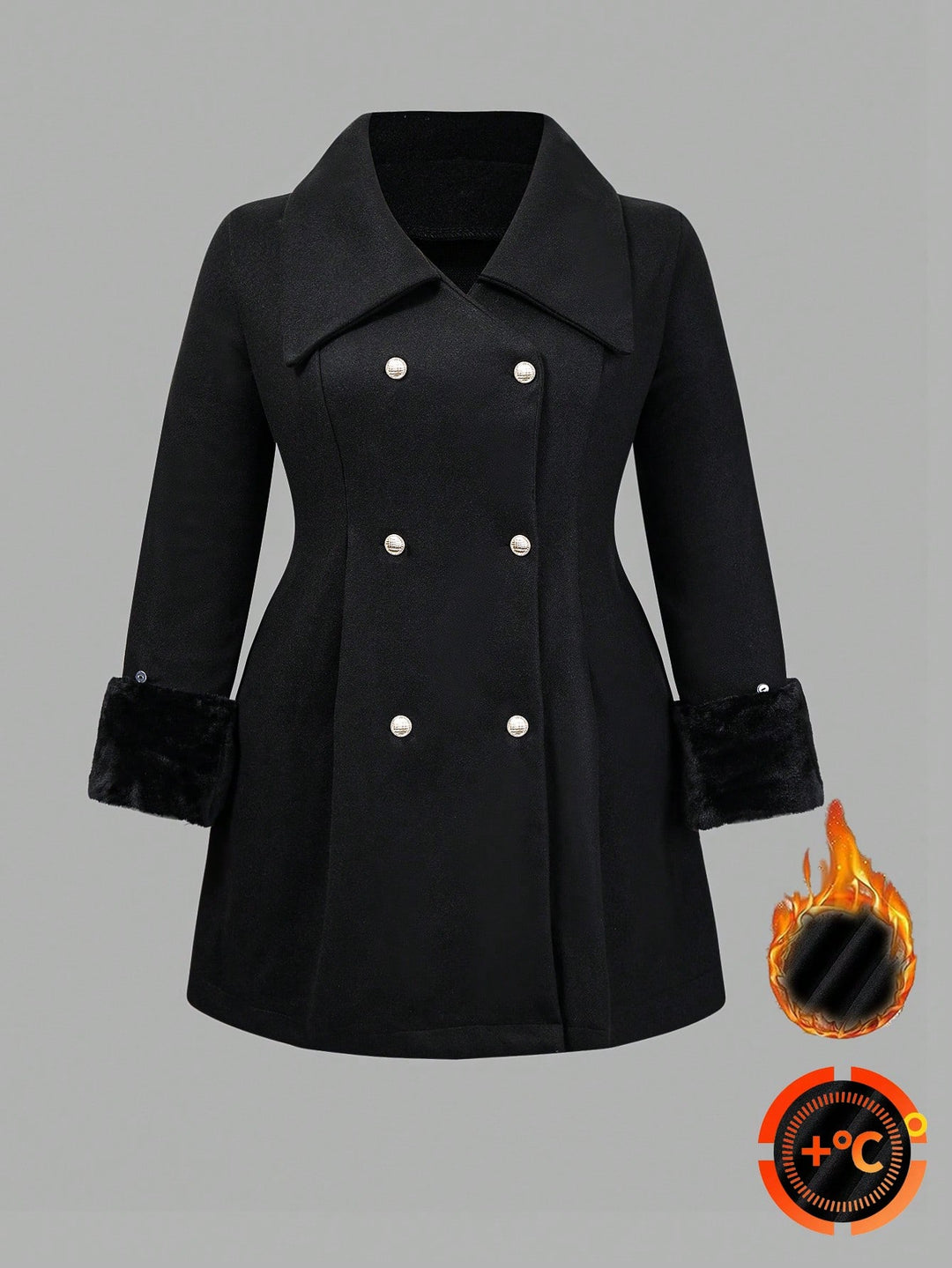 Palton SHEIN, negru