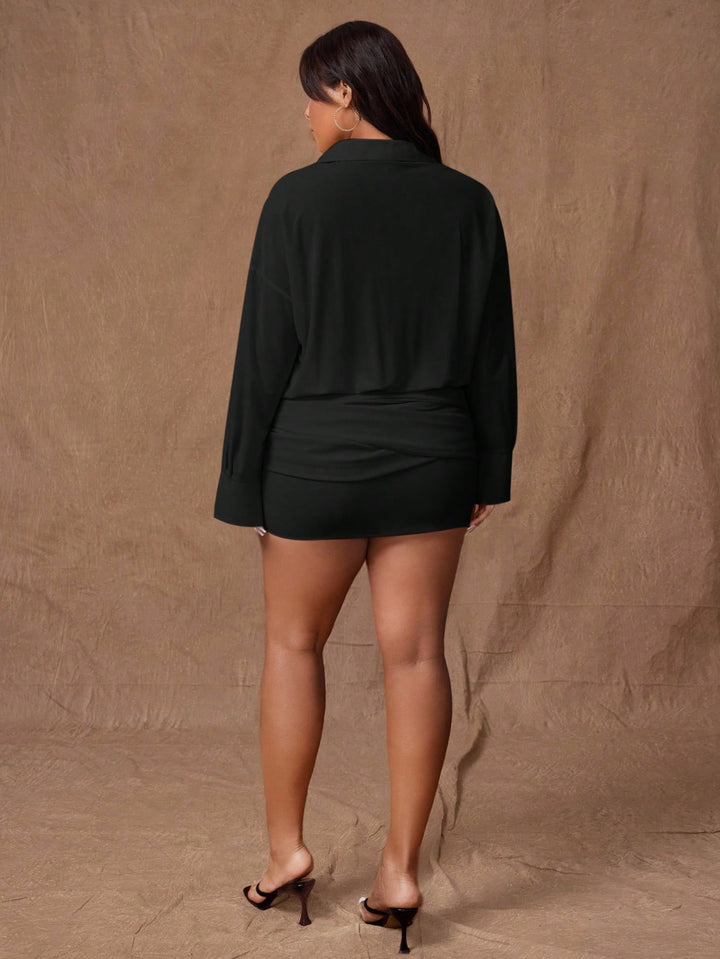 Rochie mini SHEIN, negru