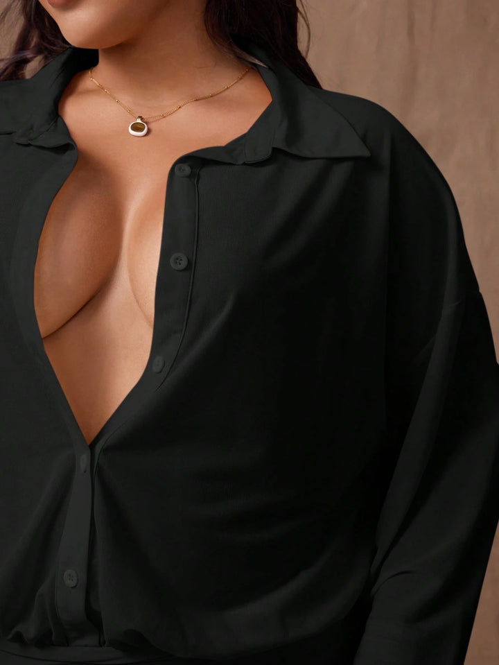 Rochie mini SHEIN, negru