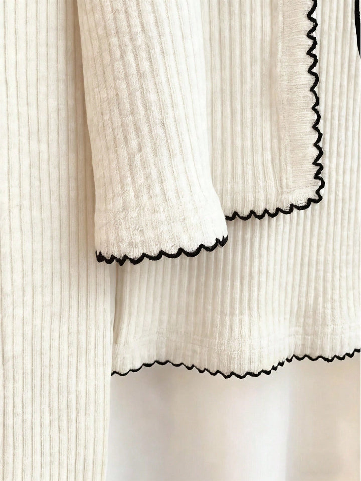 Cardigan SHEIN, alb
