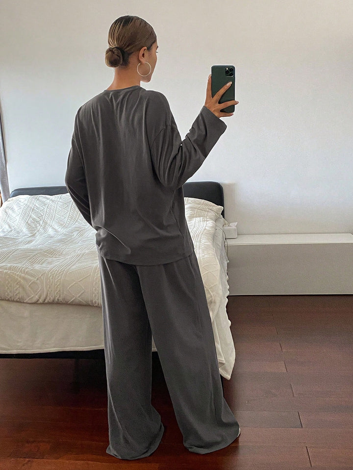 Set pijamale SHEIN, gri