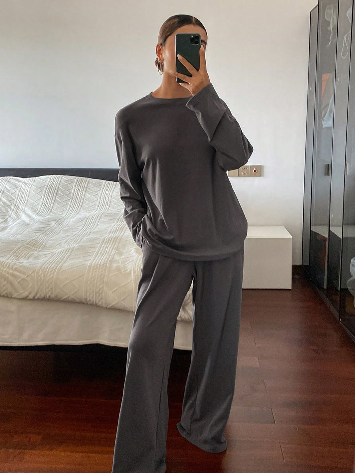 Set pijamale SHEIN, gri