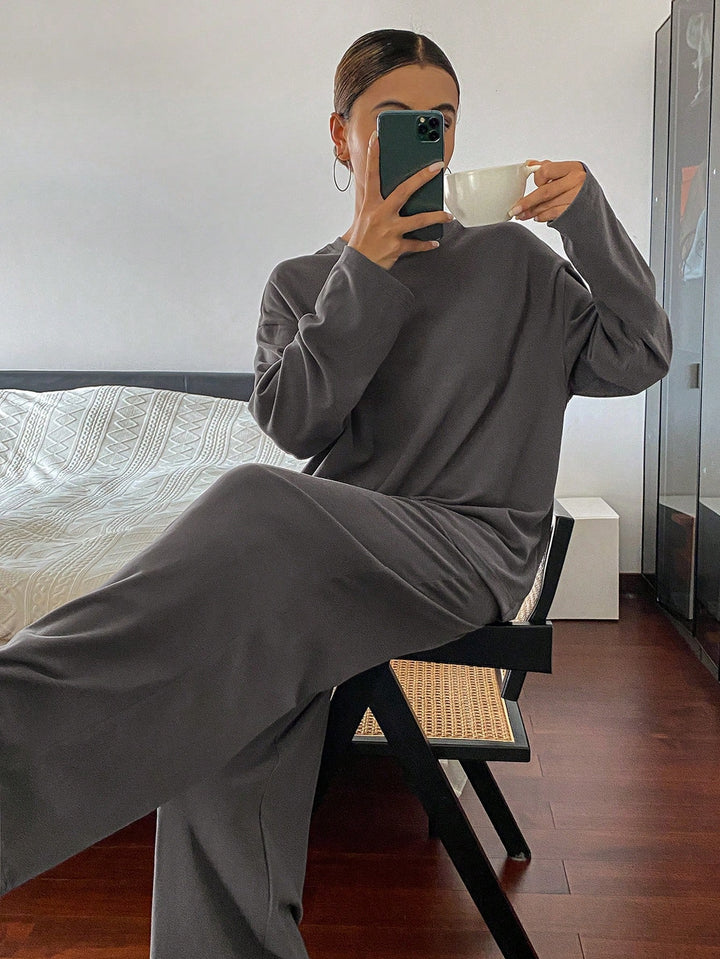 Set pijamale SHEIN, gri