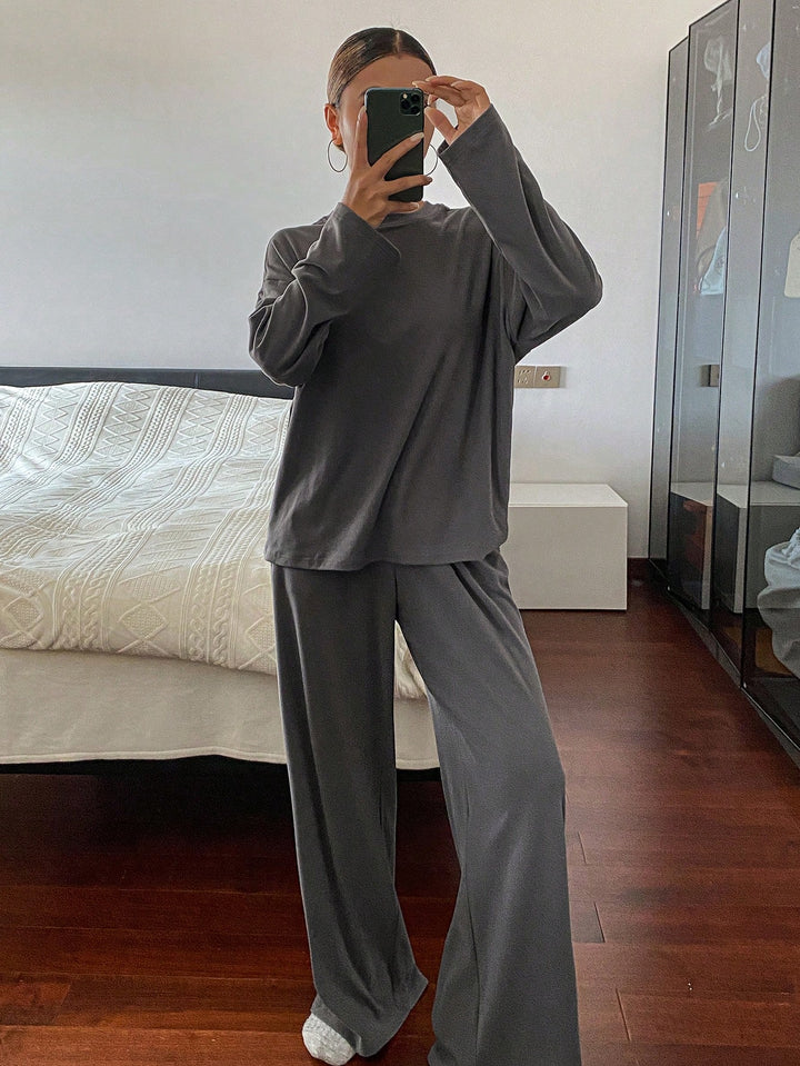 Set pijamale SHEIN, gri