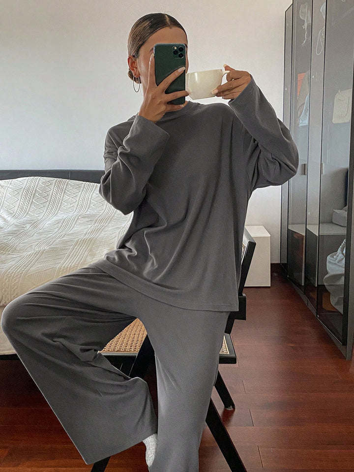 Set pijamale SHEIN, gri