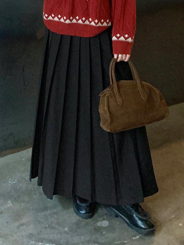 SHEIN Maxi Szoknya, Fekete