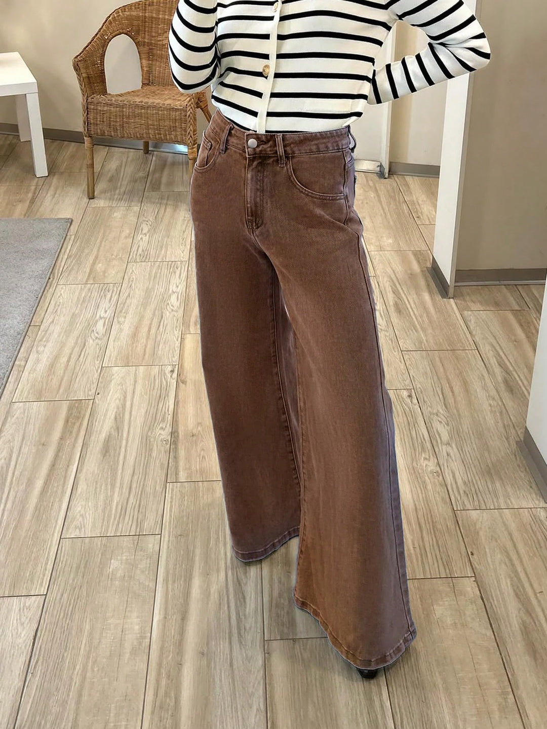 Jeans SHEIN, maro