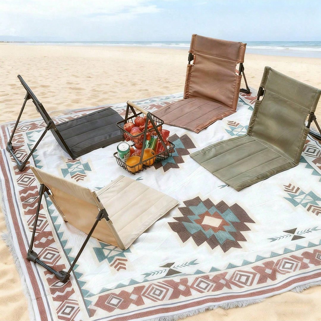 Scaun pliabil de camping SHEIN, bej