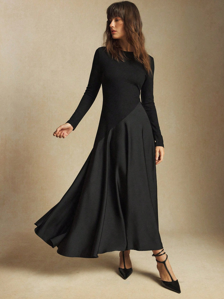 Rochie maxi SHEIN, maro