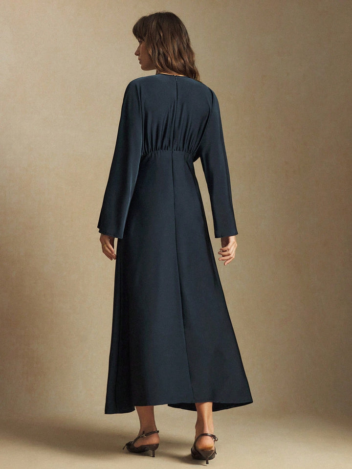 Rochie maxi HEIN, albastru