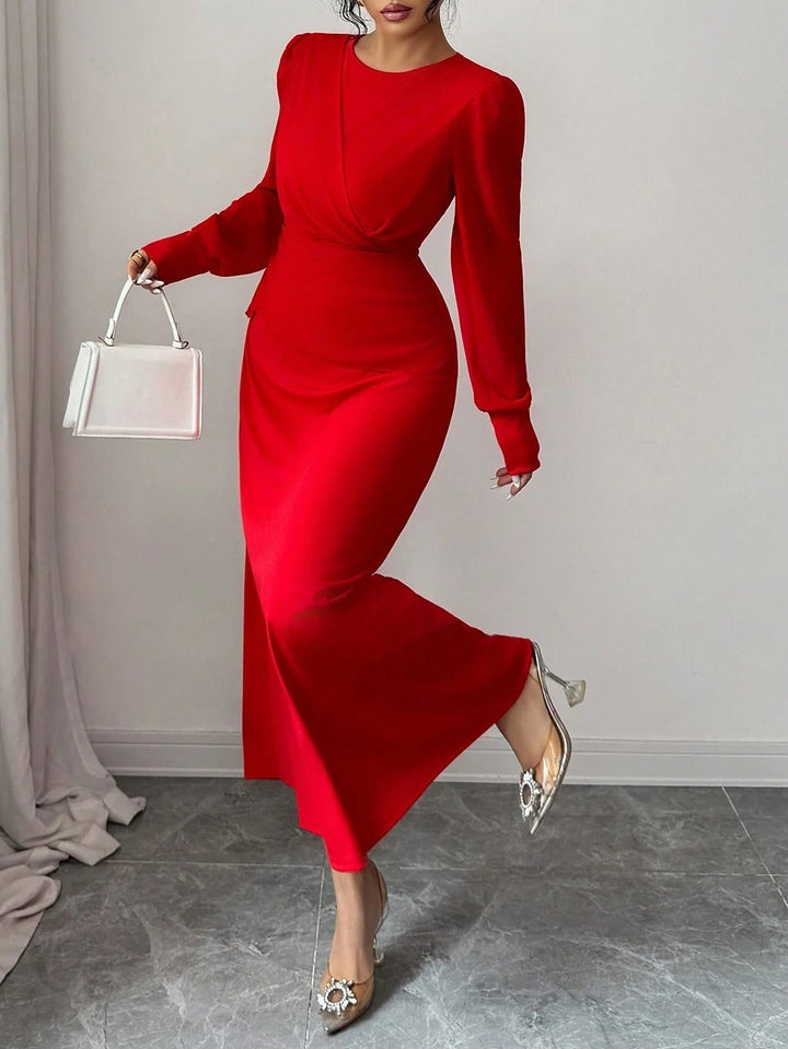 Rochie maxi Shein, roșu