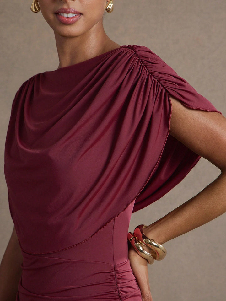 SHEIN midi ruha, lila
