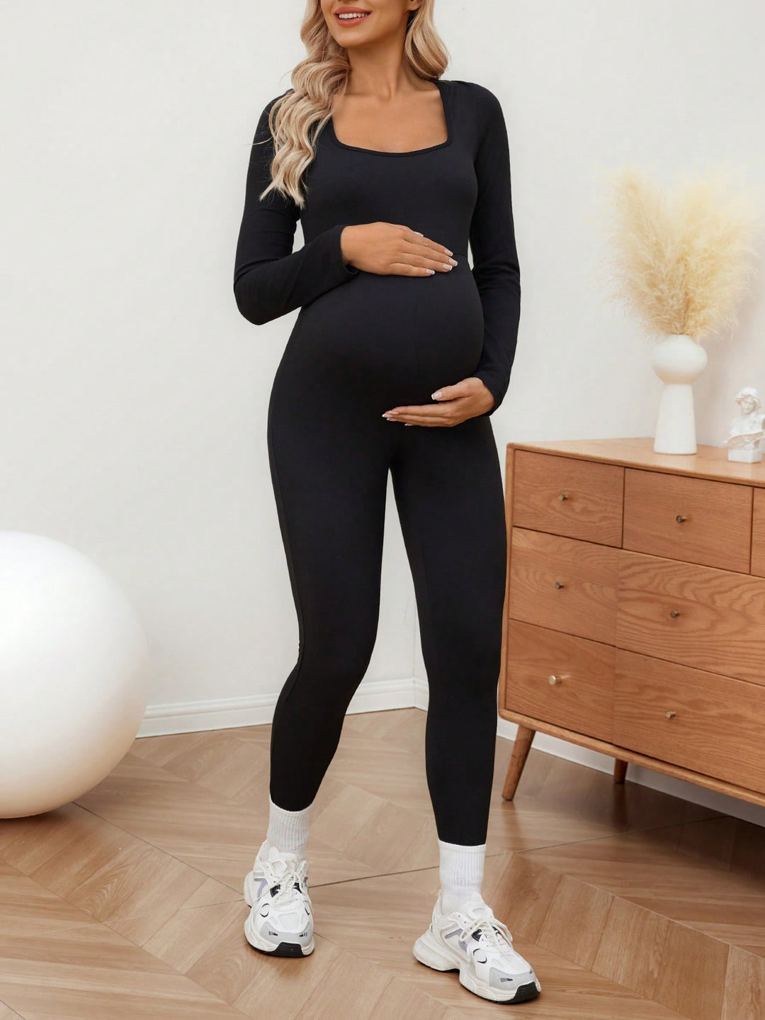 Set activewear SHEIN, negru