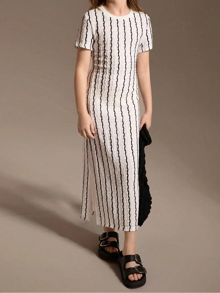 Rochie maxi SHEIN, mix culori
