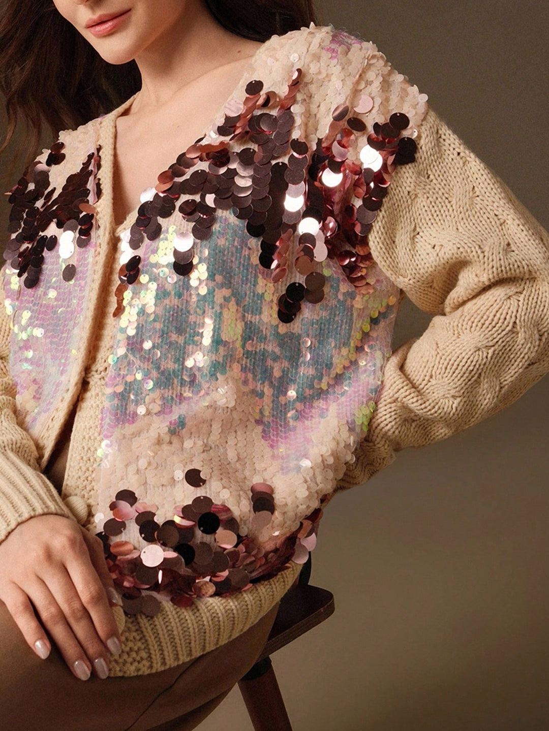 Cardigan SHEIN, mix culori