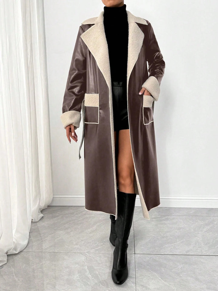 Trench lung SHEIN, maro