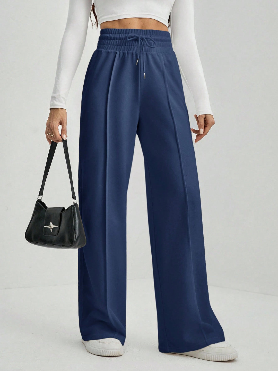Pantaloni SHEIN, albastru