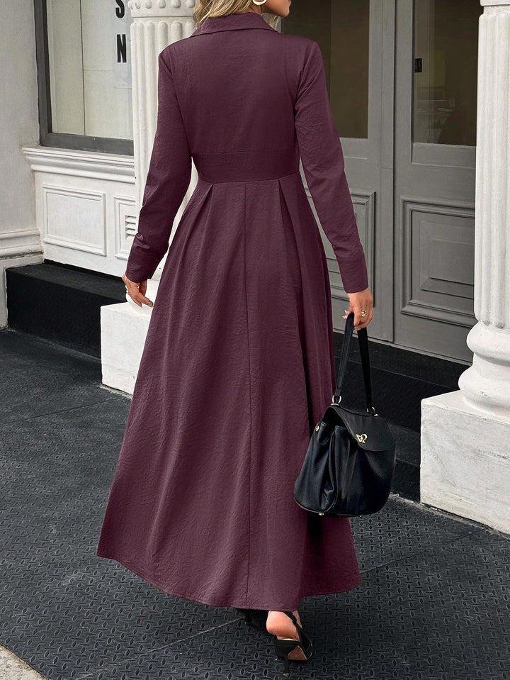 Rochie maxi SHEIN, vișiniu