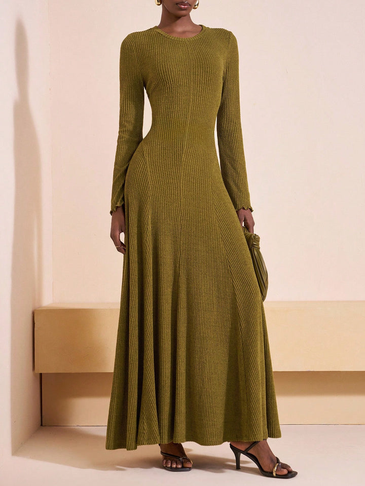 Rochie maxi SHEIN, galben