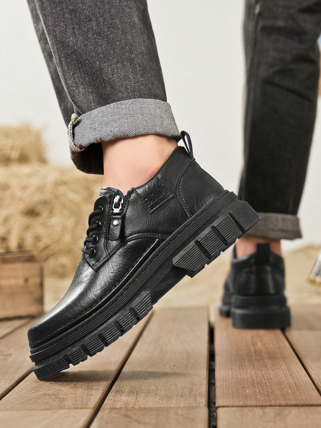 Pantofi sport SHEIN, negru