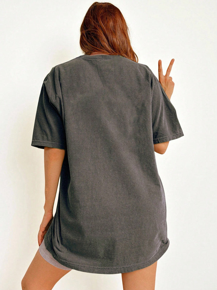 Tricou SHEIN, gri