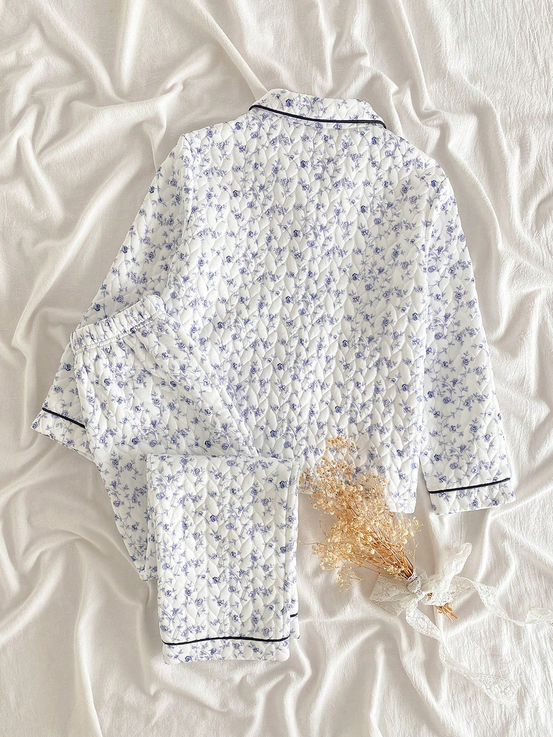 Set pijama SHEIN, albastru