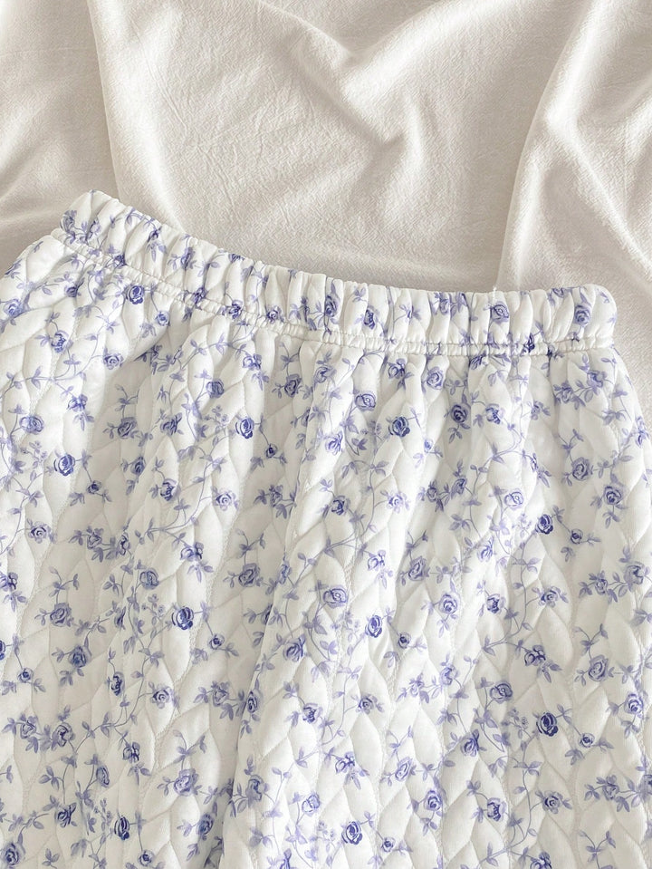 Set pijama SHEIN, albastru