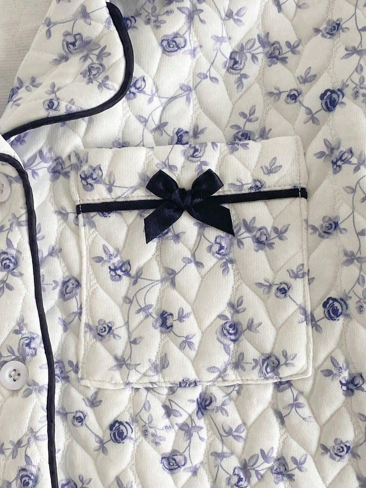 Set pijama SHEIN, albastru