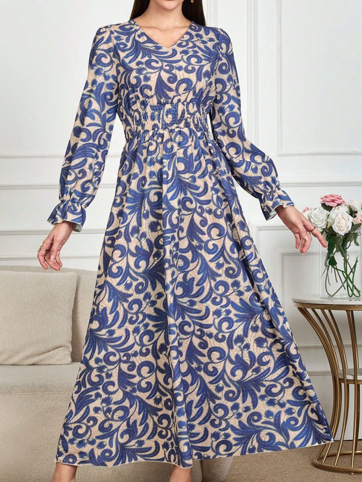 Rochie maxi SHEIN, albastru