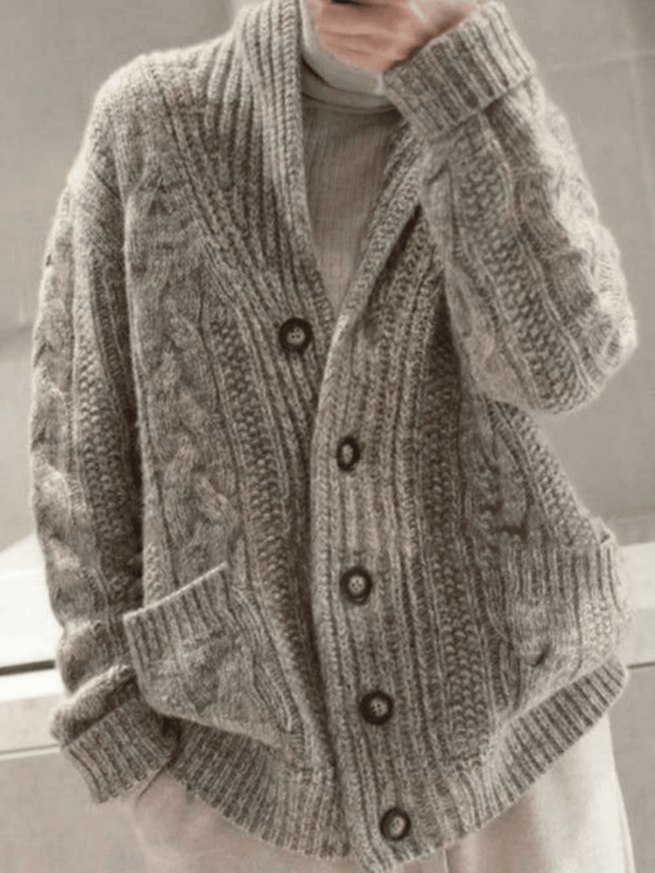 Cardigan SHEIN, kaki