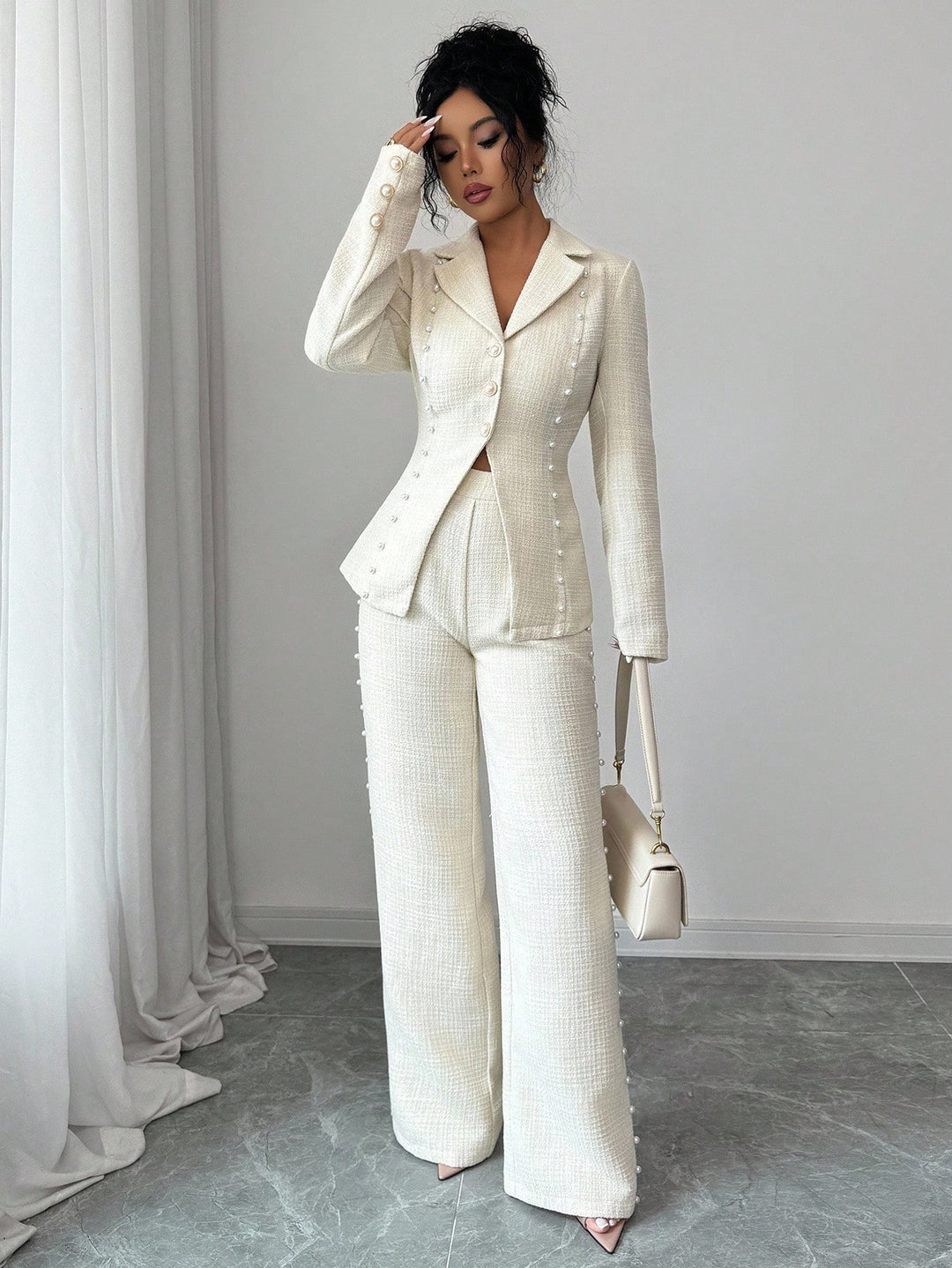 Costum SHEIN, bej