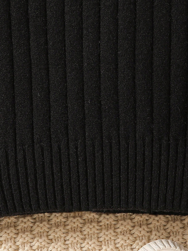 Pulover SHEIN, negru