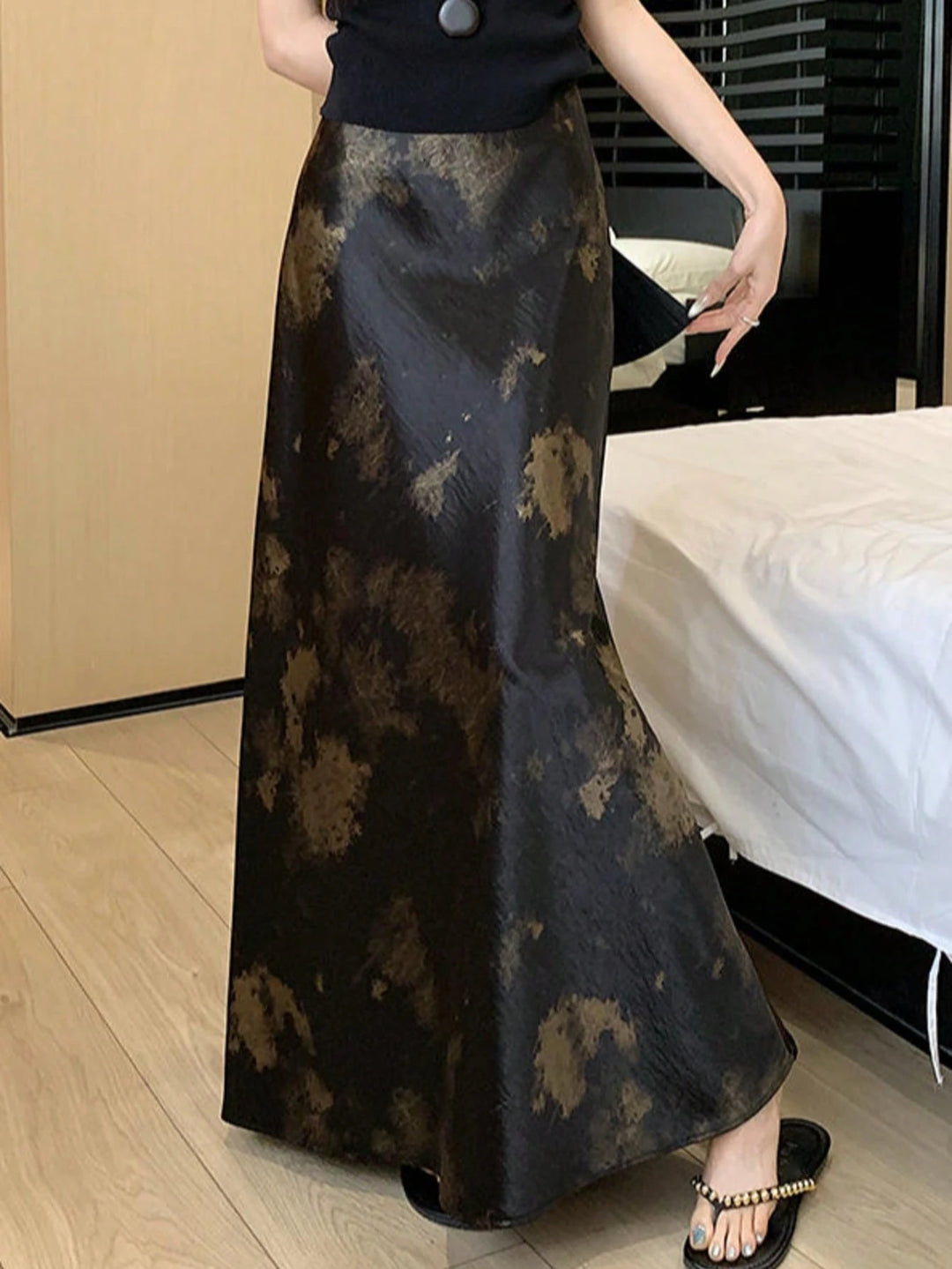 Fustă maxi SHEIN, mix culori