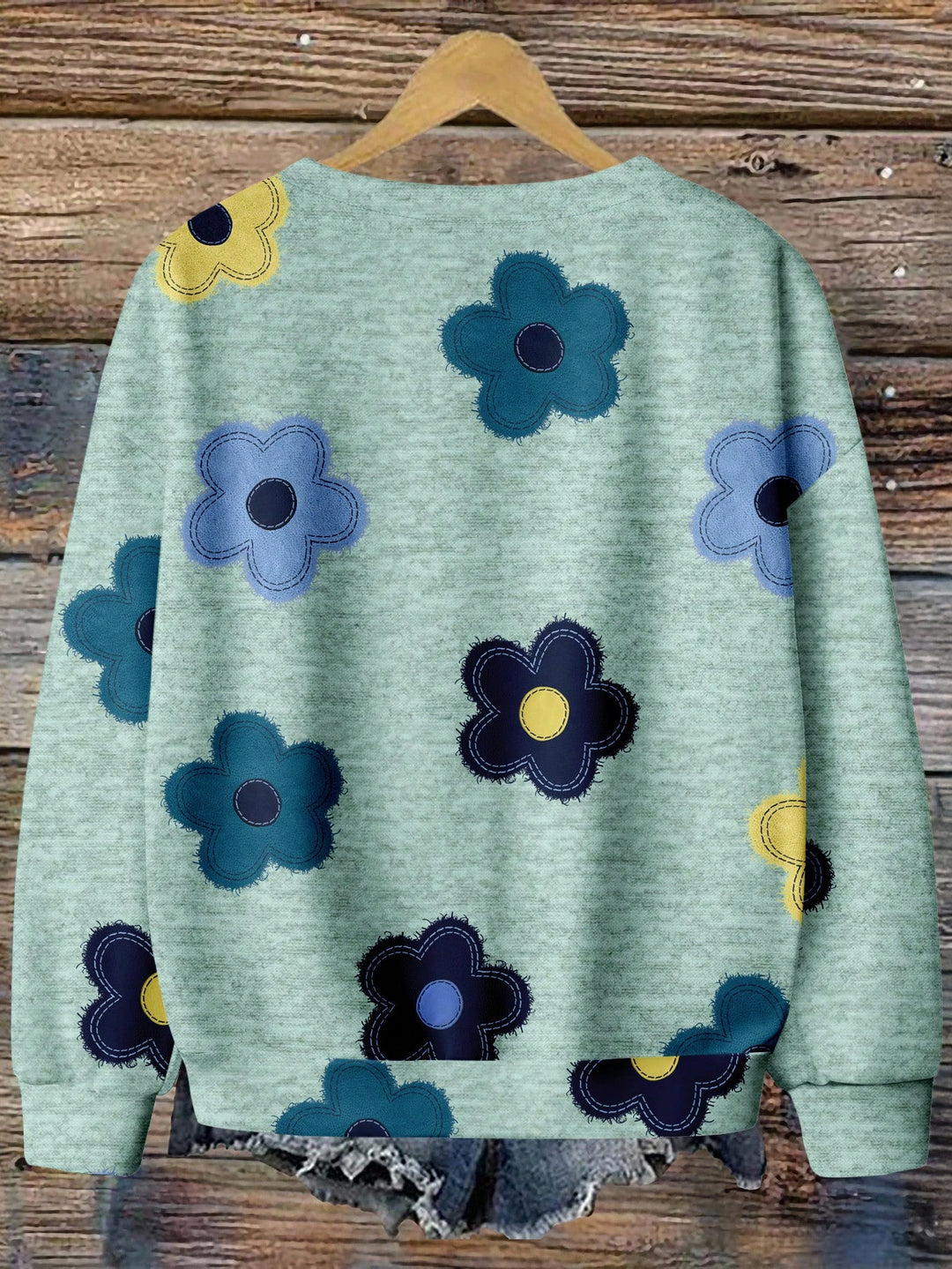 Bluză SHEIN CURVE+, verde