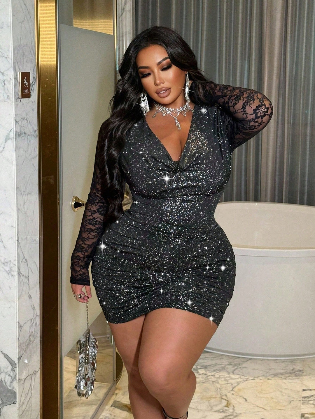 Rochie SHEIN, negru