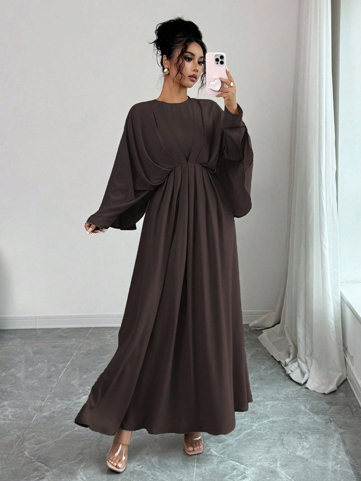 Rochie maxi SHEIN, maro