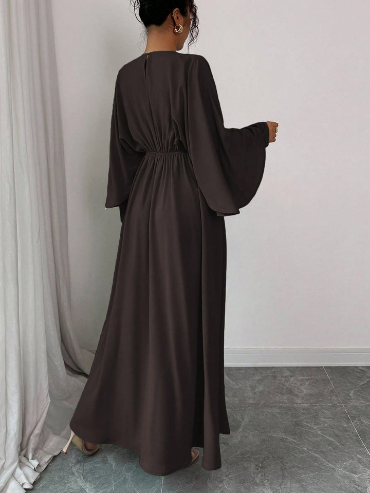Rochie maxi SHEIN, maro