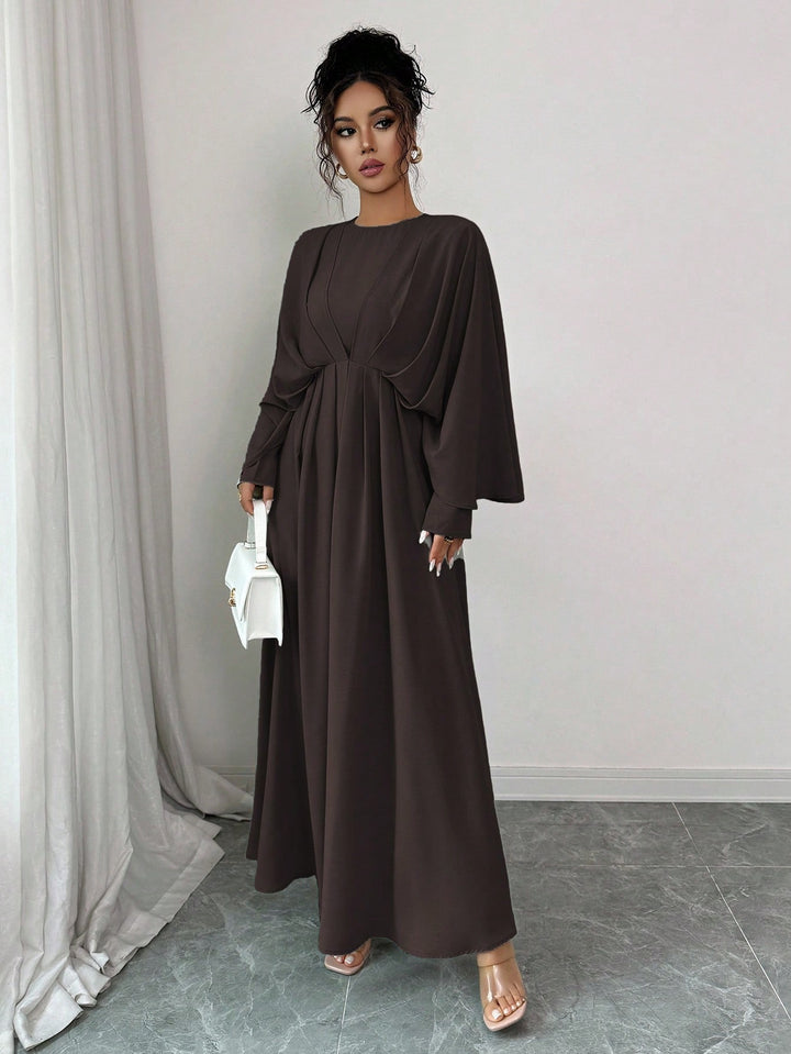 Rochie maxi SHEIN, maro