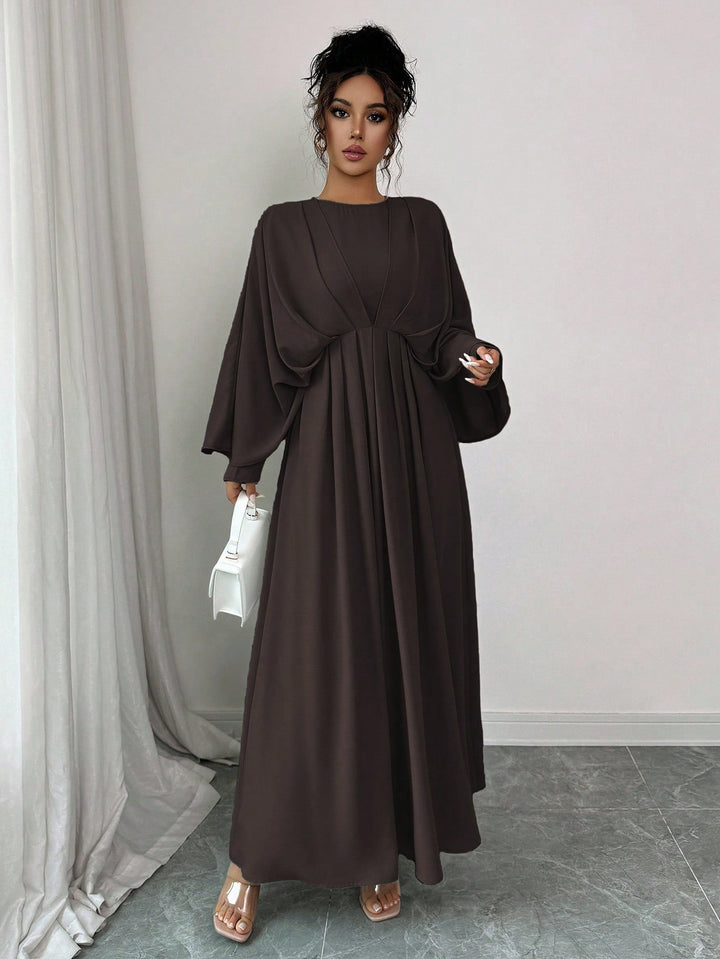 Rochie maxi SHEIN, maro