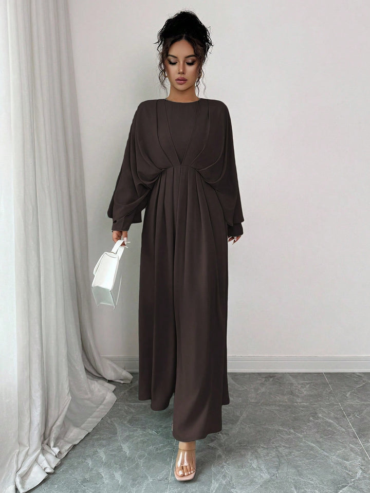 Rochie maxi SHEIN, maro