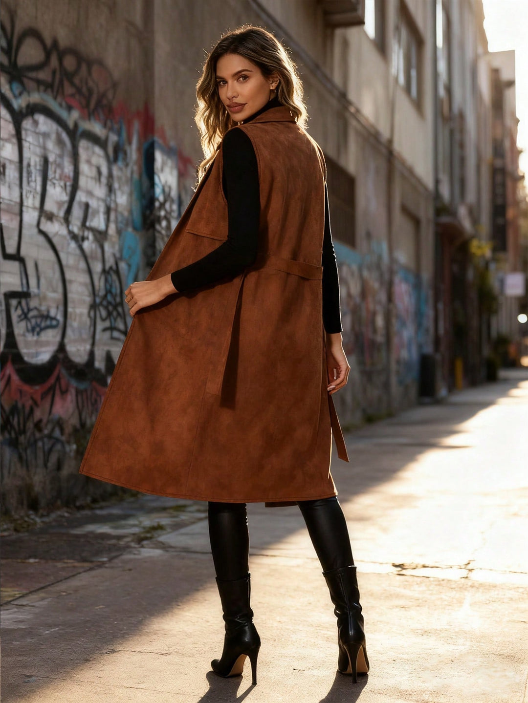 Trench SHEIN, maro