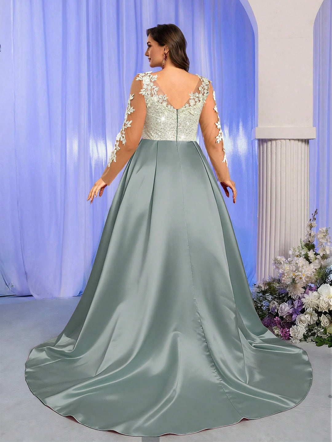 Rochie SHEIN, verde