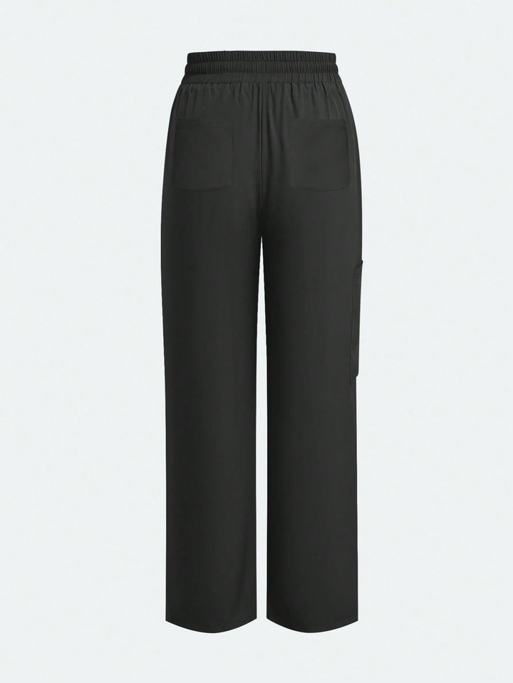 Pantaloni medicali SHEIN, negru